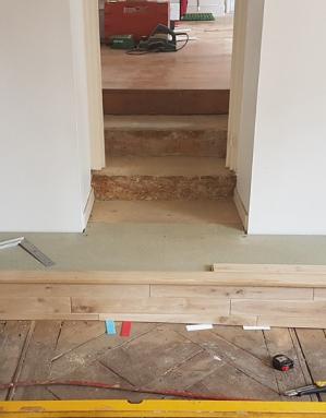 Rénovation et réparation de parquet et d'escalier en bois