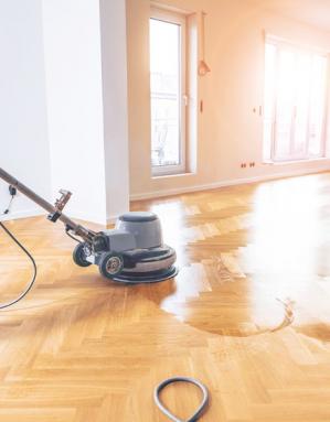 Mise en cire parquet bois