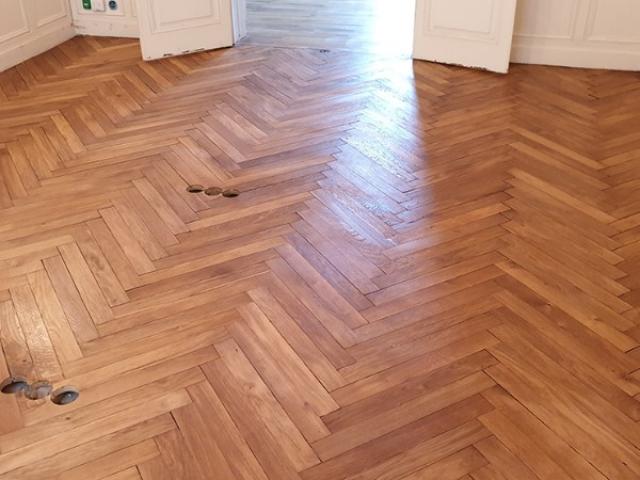 Parquet remis à neuf