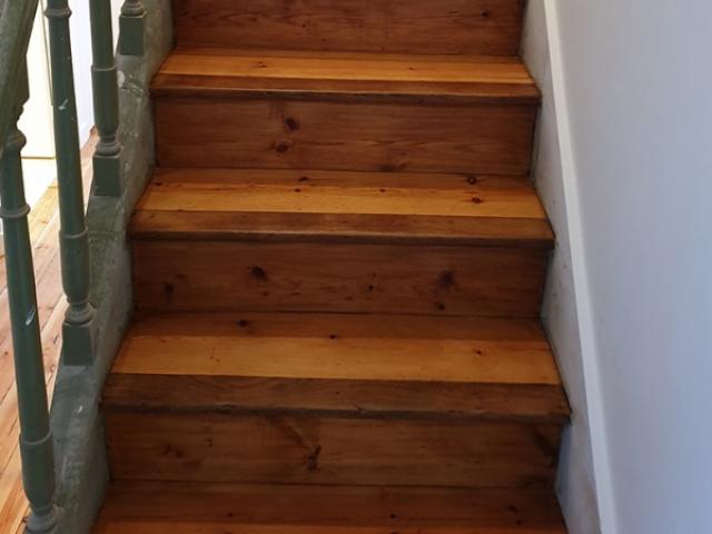 Rénovation d'escalier en bois